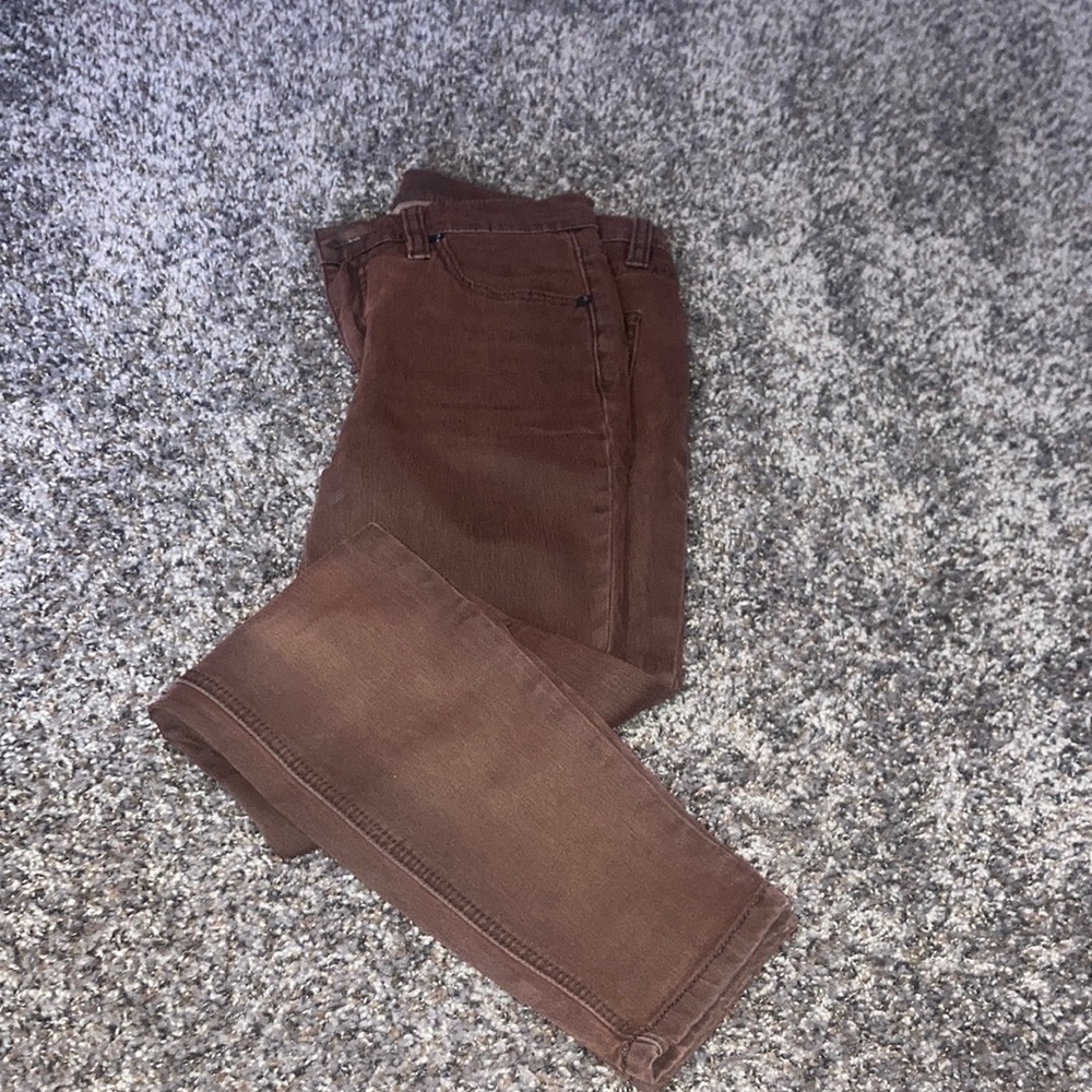 Free people brown jeans